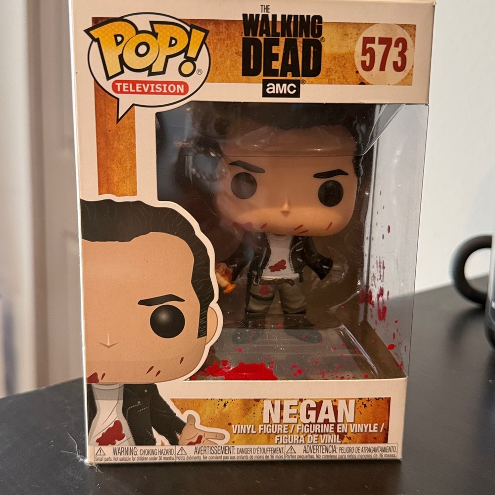 NIB Funko Pop! Television: “The Walking Dead” -  537 Negan: Vinyl Figure